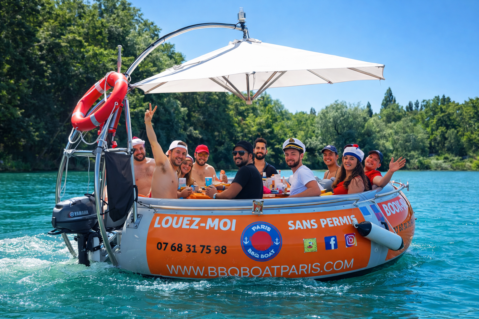 Conception technique BBQ Boat